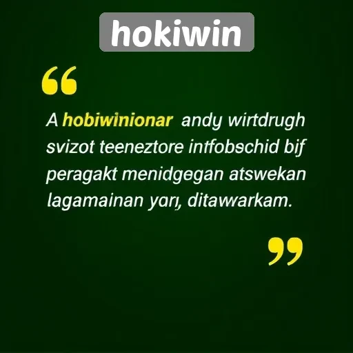 Tanggapan Pengguna Tentang Pengalaman Bermain di Hokiwin